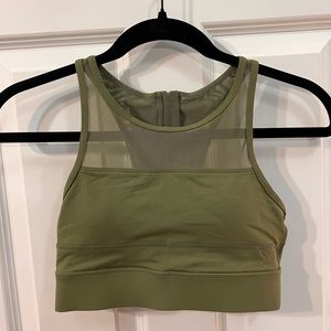 Olive Green All Star Bra